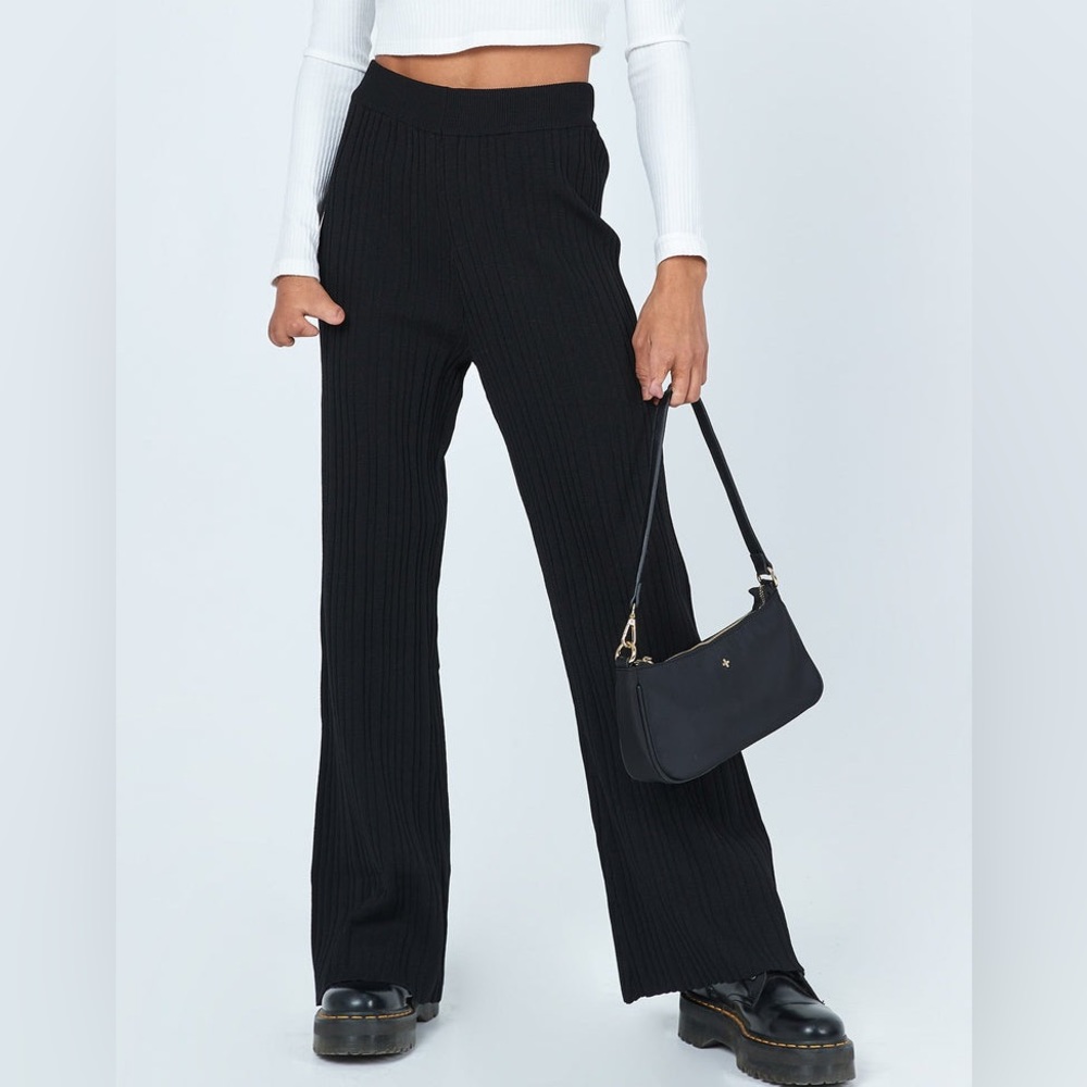 Princess Polly Reah Knit Pants - Picture 1 of 7